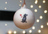 Labrador Black Ceramic Round Bauble